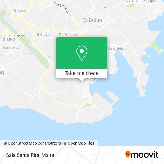 Sala Santa Rita map