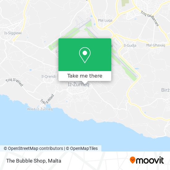 The Bubble Shop map