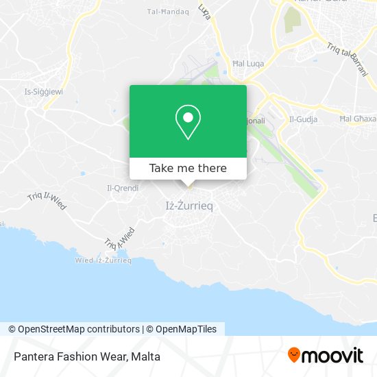 Pantera Fashion Wear map