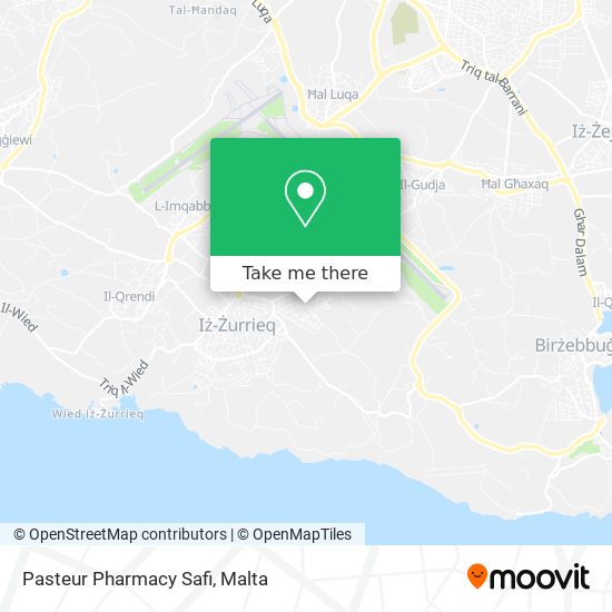 Pasteur Pharmacy Safi map