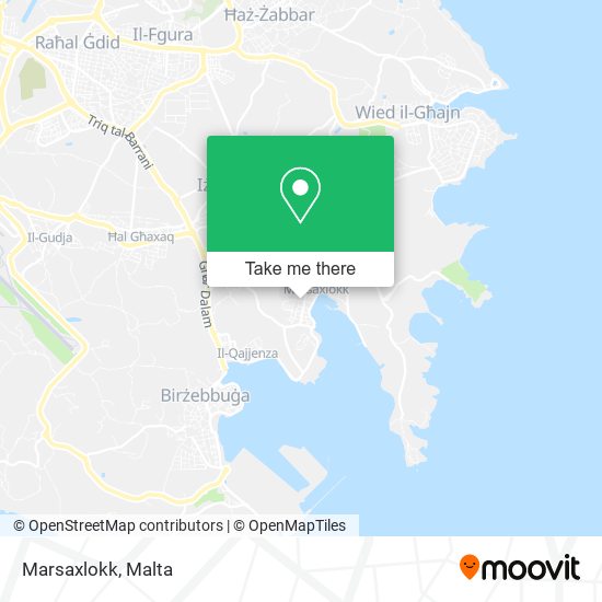 Marsaxlokk map