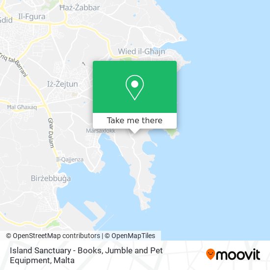 Island Sanctuary - Books, Jumble and Pet Equipment map