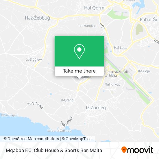 Mqabba F.C. Club House & Sports Bar map