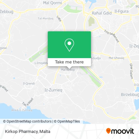 Kirkop Pharmacy map