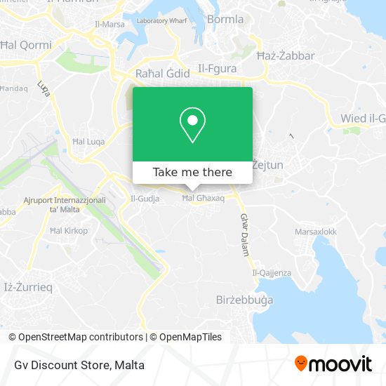 Gv Discount Store map