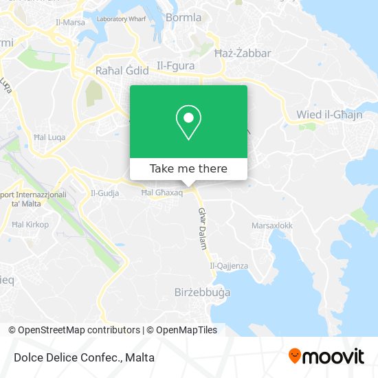 Dolce Delice Confec. map
