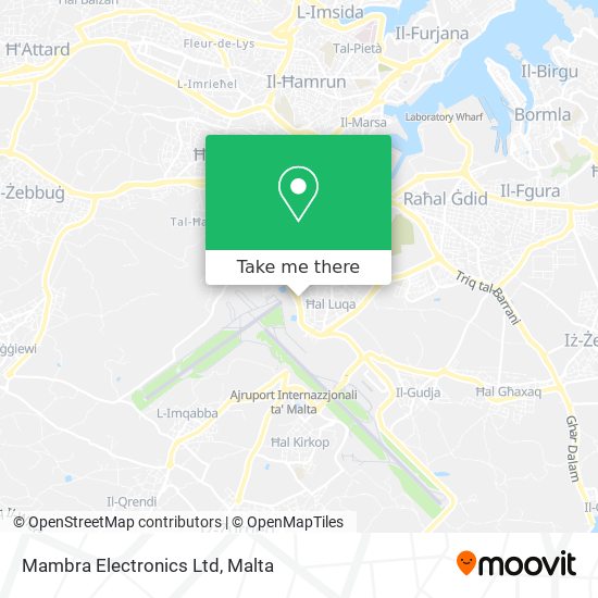 Mambra Electronics Ltd map