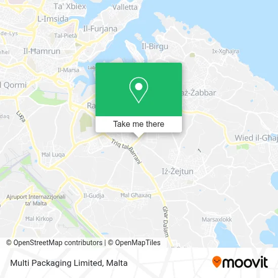 Multi Packaging Limited map