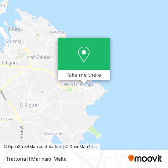 Trattoria Il Marinaio map