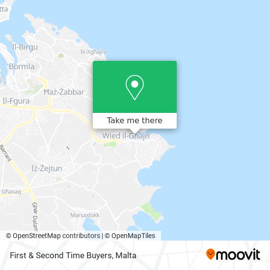 First & Second Time Buyers map