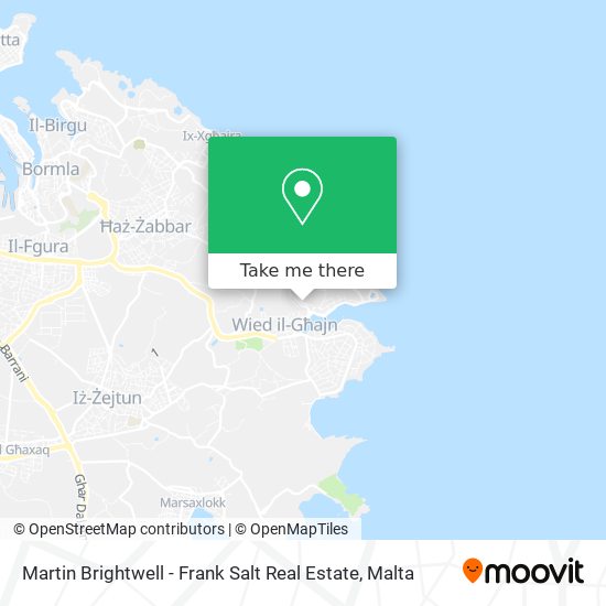 Martin Brightwell - Frank Salt Real Estate map