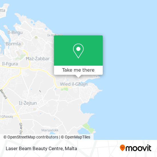 Laser Beam Beauty Centre map