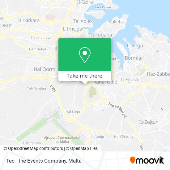 Tec - the Events Company map