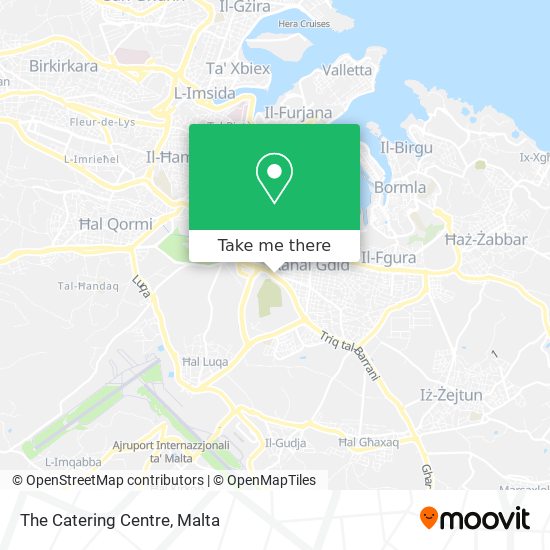 The Catering Centre map