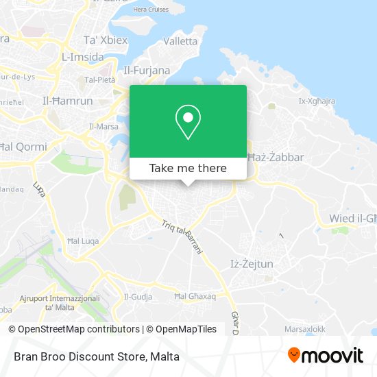 Bran Broo Discount Store map