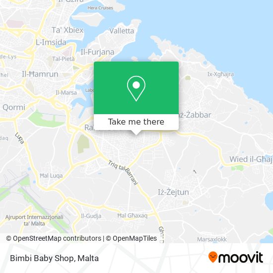 Bimbi Baby Shop map