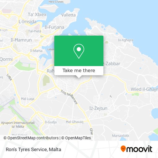 Ron's Tyres Service map