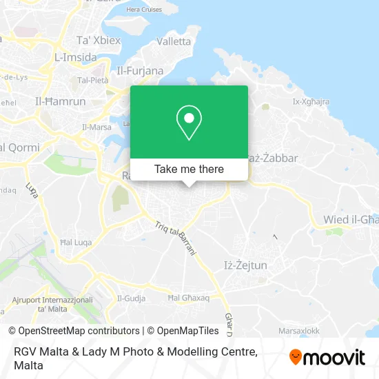 RGV Malta & Lady M Photo & Modelling Centre map