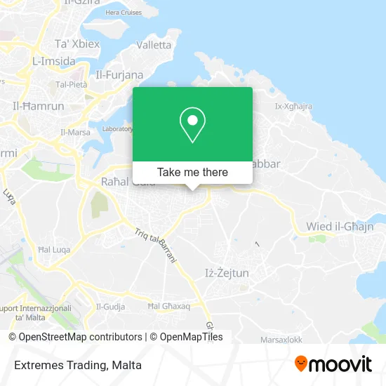 Extremes Trading map