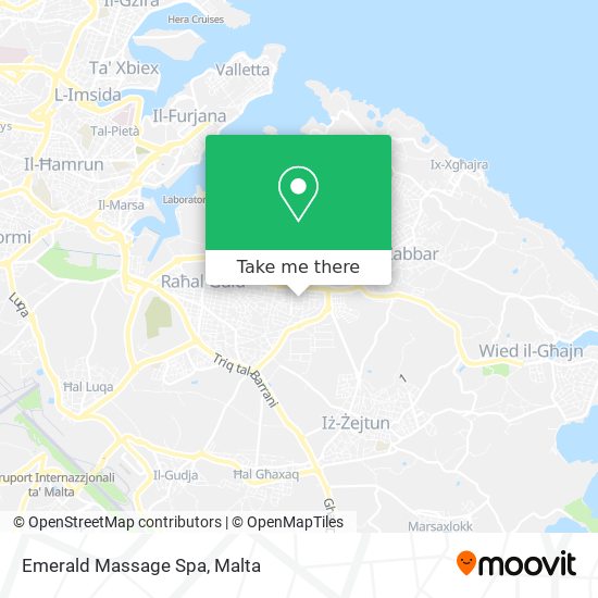 Emerald Massage Spa map