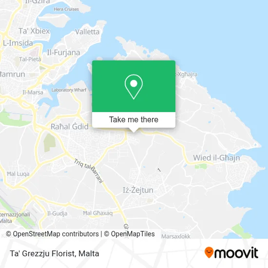 Ta' Grezzju Florist map
