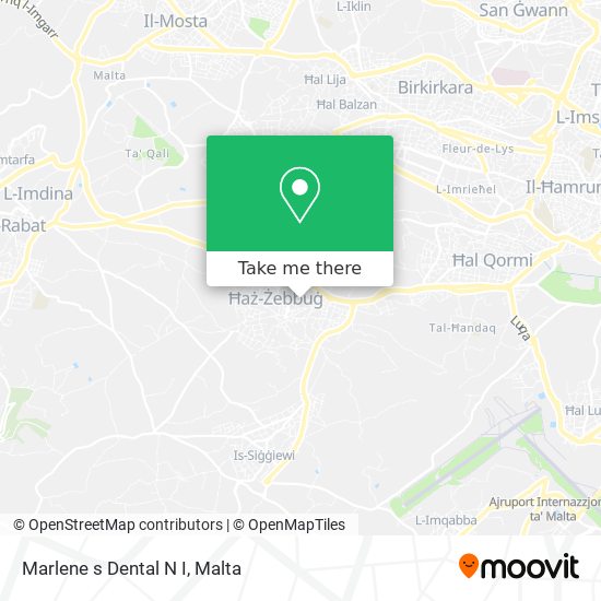 Marlene s Dental N I map