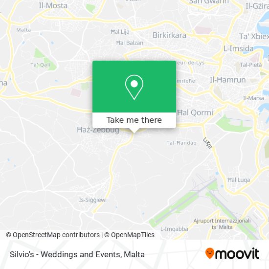 Silvio's - Weddings and Events map