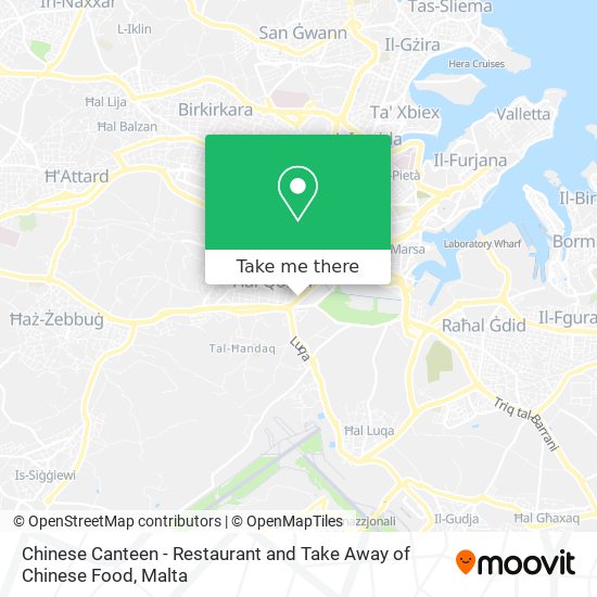 Chinese Canteen - Restaurant and Take Away of Chinese Food map