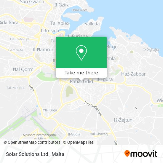 Solar Solutions Ltd. map