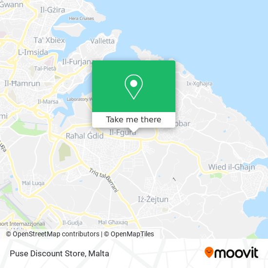 Puse Discount Store map