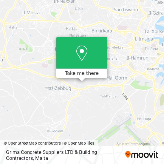 Grima Concrete Suppliers LTD & Building Contractors map