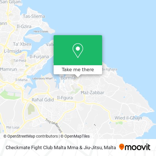 Checkmate Fight Club Malta Mma & Jiu-Jitsu map