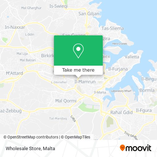 Wholesale Store map