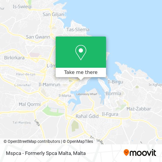 Mspca - Formerly Spca Malta map