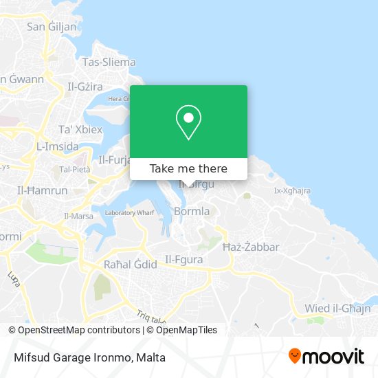 Mifsud Garage Ironmo map