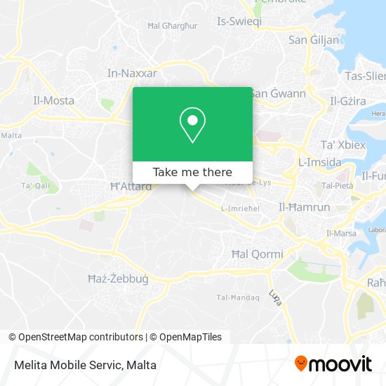 Melita Mobile Servic map