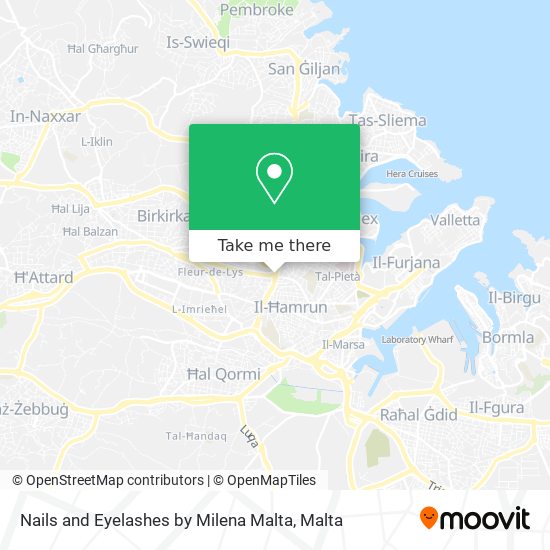 Nails and Eyelashes by Milena Malta map