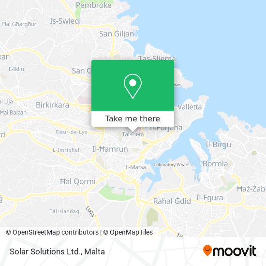 Solar Solutions Ltd. map