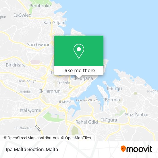 Ipa Malta Section map