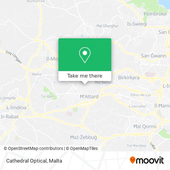 Cathedral Optical map