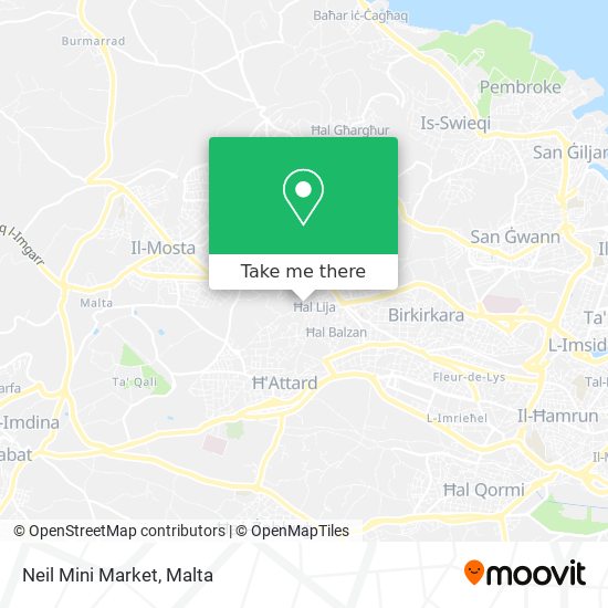 Neil Mini Market map
