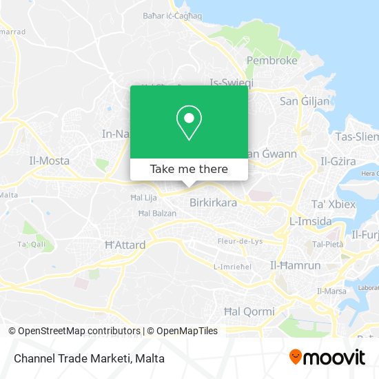 Channel Trade Marketi map