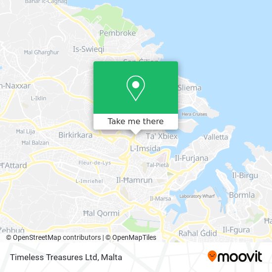 Timeless Treasures Ltd map