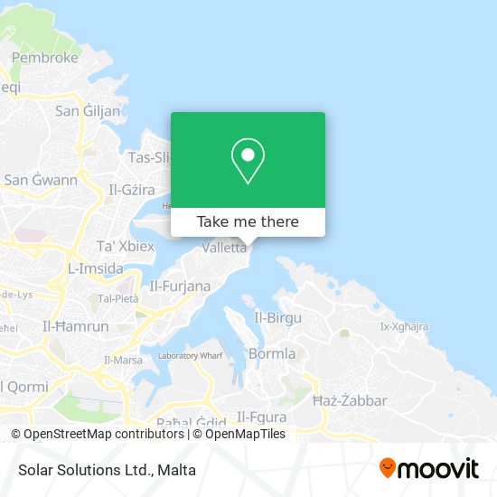 Solar Solutions Ltd. map