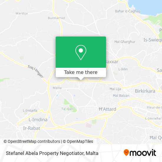 Stefanel Abela Property Negotiator map