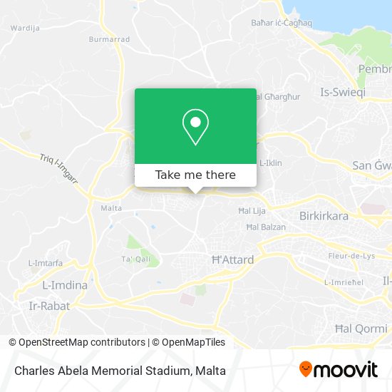 Charles Abela Memorial Stadium map
