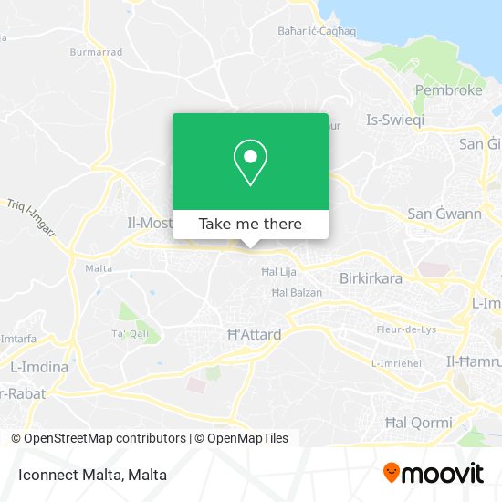 Iconnect Malta map