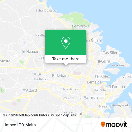 Imovo LTD map