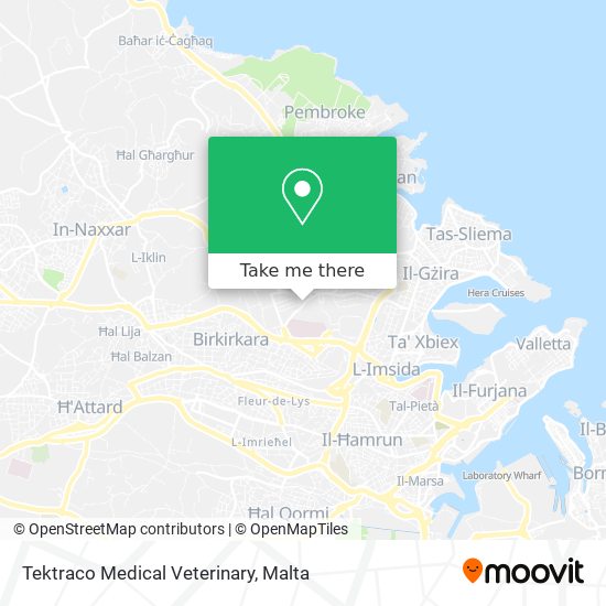 Tektraco Medical Veterinary map