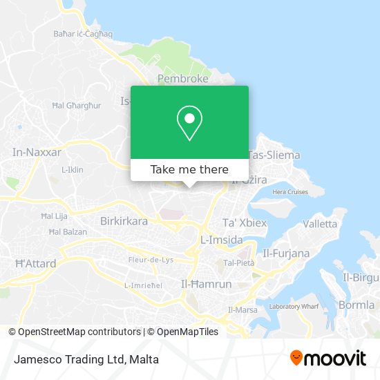 Jamesco Trading Ltd map